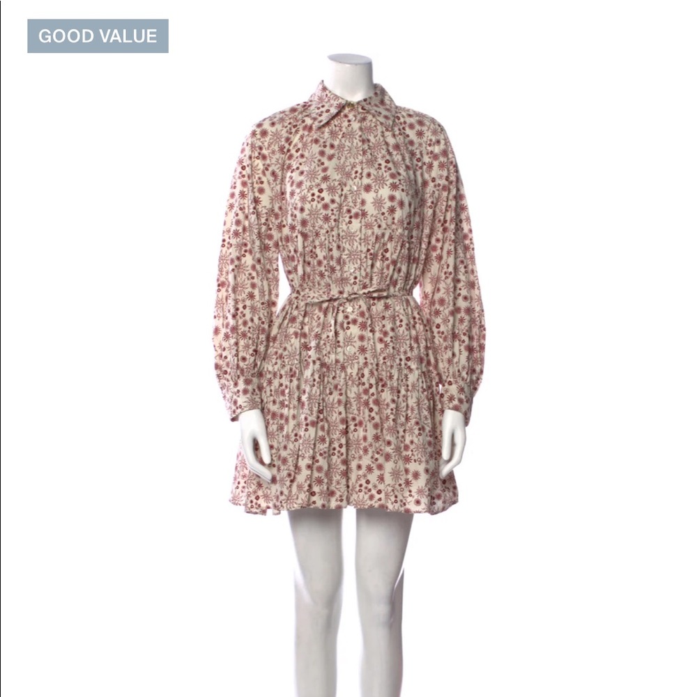 Sandro floral print mini dress